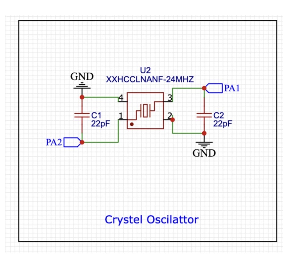 Crystal Oscillator Circuit